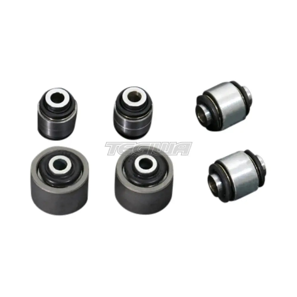 Hardrace Spherical Bearings Rear Lower Arm Bush Aluminium Body 6Pc Set Mitsubishi Evo 4-9 96-07