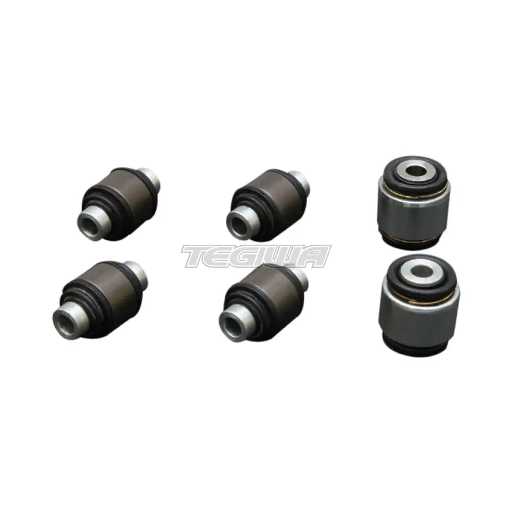 Hardrace Spherical Bearings Rear Lower Arm Bushes (40Mm Shock Bush) 6Pc Set Honda Civic EK 96-00