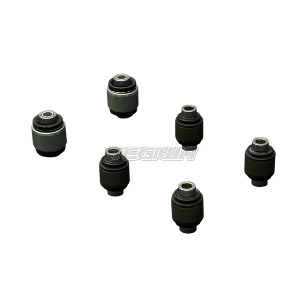 Hardrace Spherical Bearings Rear Lower Arm Bushes (50Mm Shock Bush) 6Pc Set Honda Civic EG 92-96