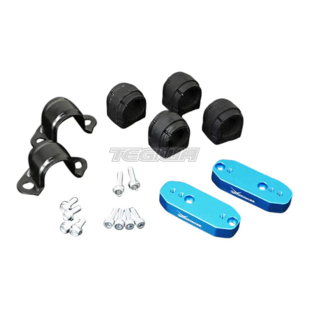 Hardrace Suzuki Jimny 18+ Front Sway Bar Relocation Kit - 8Pcs/Set For 3 Inches Lift Incl. Stabilizer Bushings & Brackets