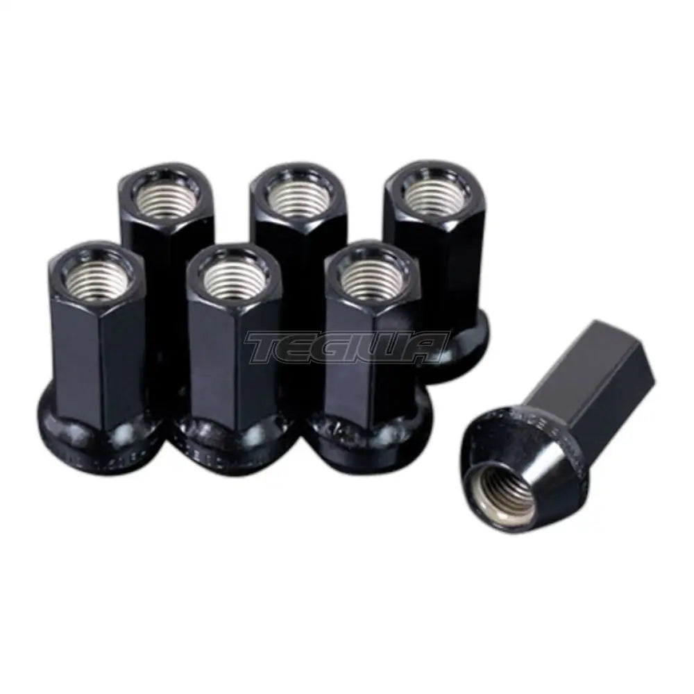 Hardrace Wheel Lug Nuts - M12 X 1.5 Length: 45mm Open-End Type 60° Conical Seat 20Pcs/Set