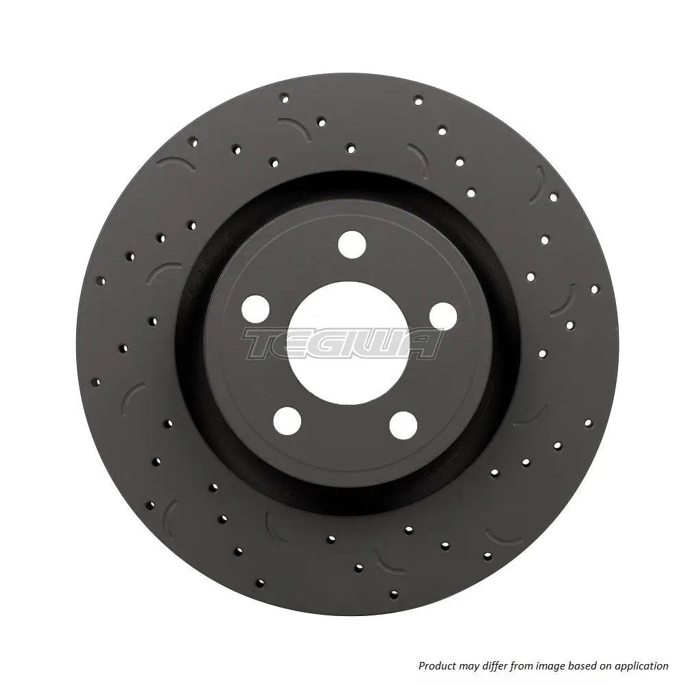 HAWK Performance Talon Slotted & Drilled Brake Discs Front - HTC4023