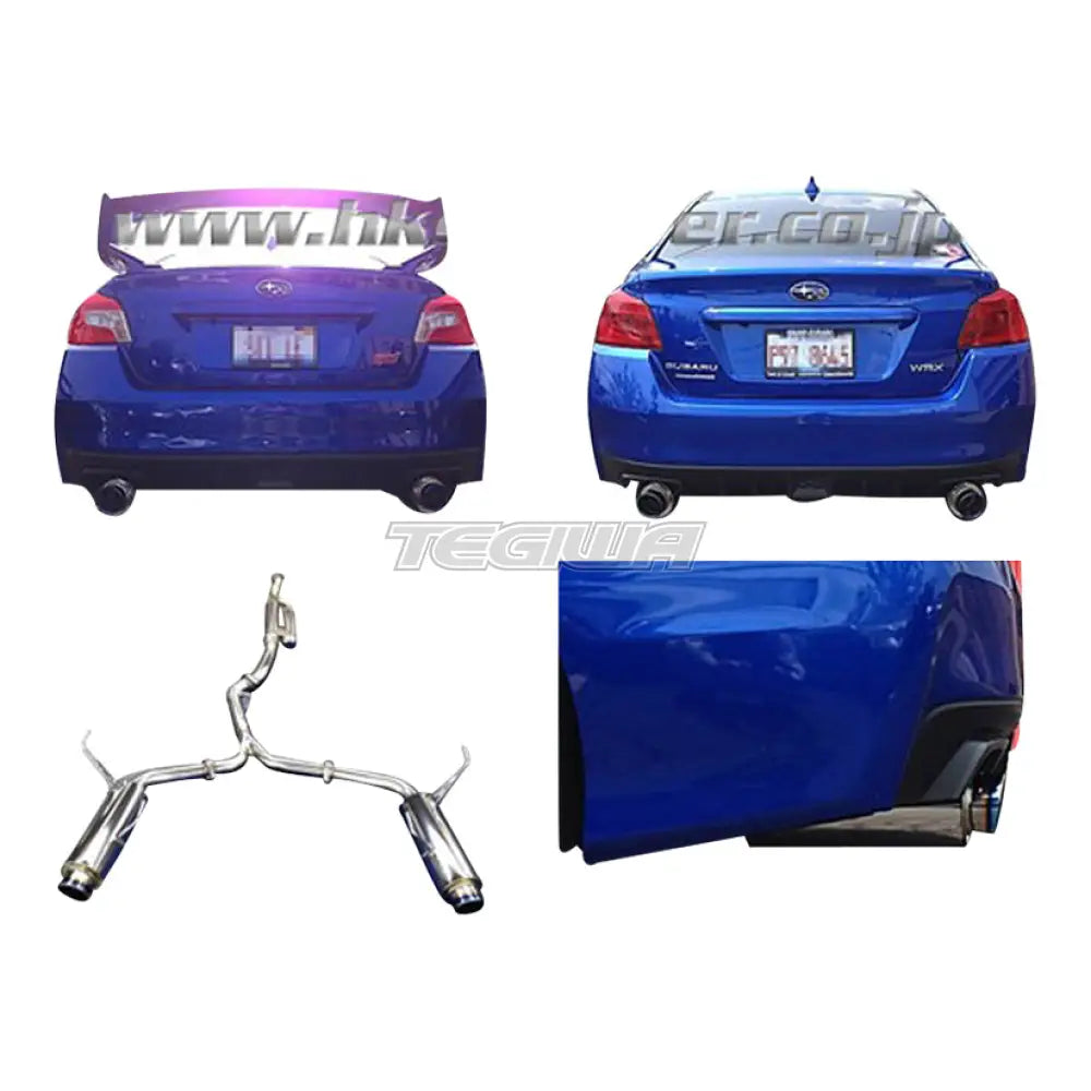 Hks Hi-Power Cat Back Exhaust Subaru Impreza Wrx Sti 2015 + Systems