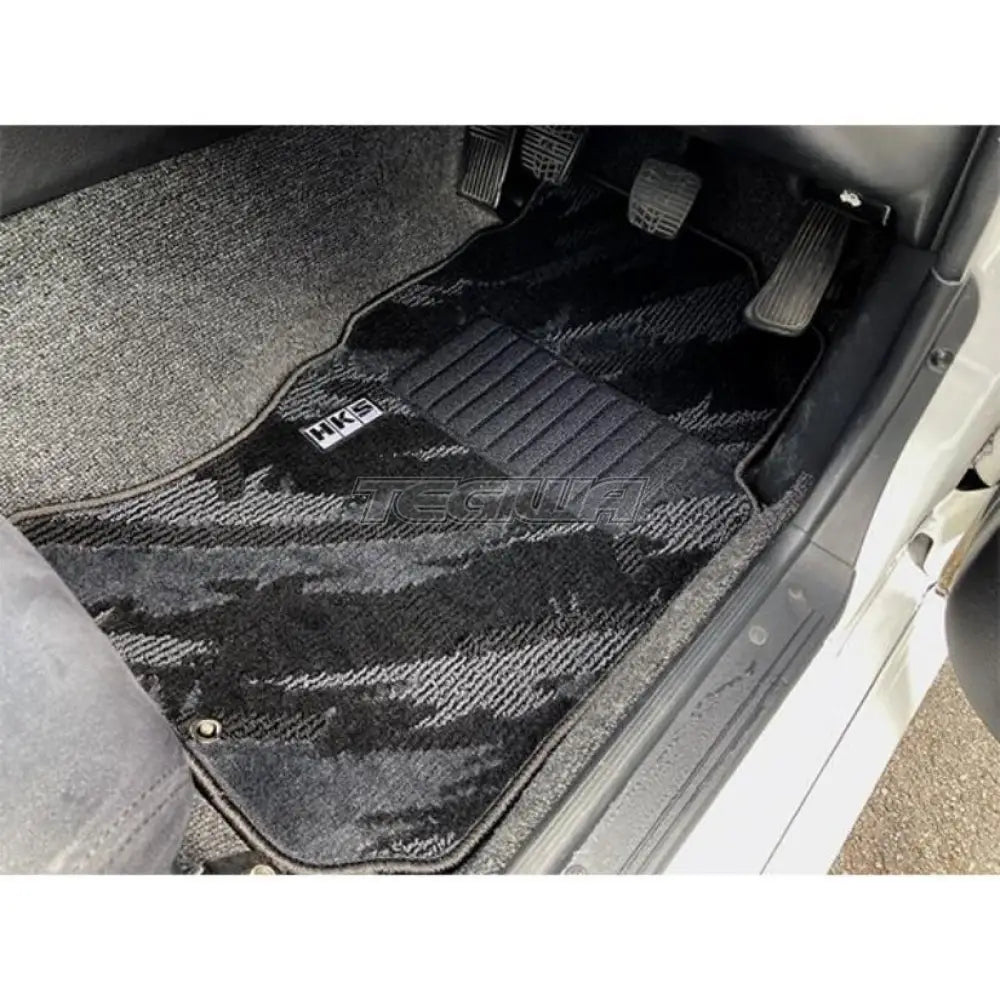 Hks Monotone Oil Splash Full Interior Mat Set Nissan Skyline Gtr R32 Mats