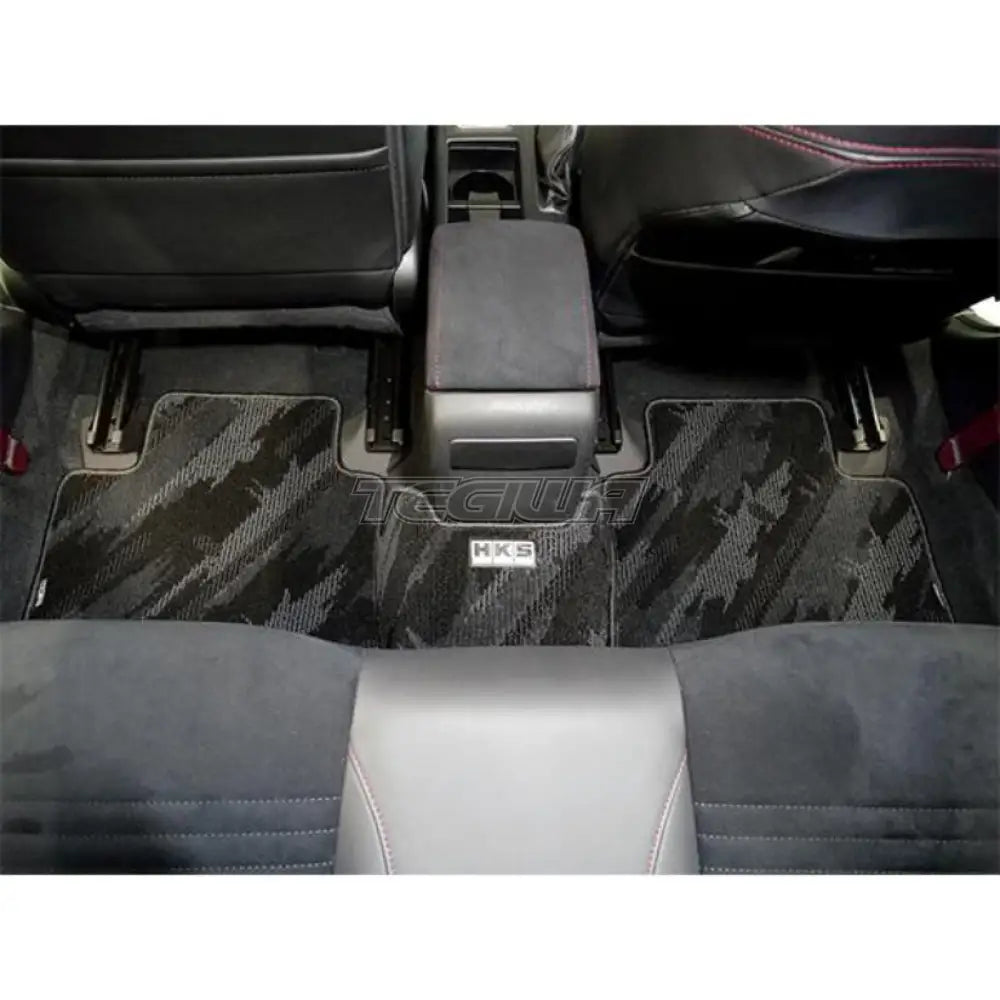 Hks Monotone Oil Splash Full Interior Mat Set Subaru Impreza Wrx S4 / Sti Vag/Vab Mats