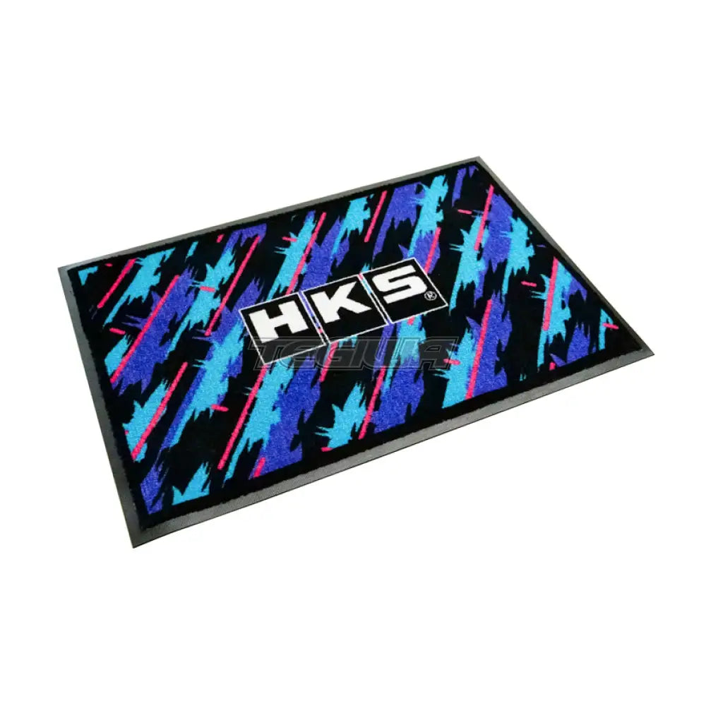 Hks Oil Splash Pattern Door Mat Mats