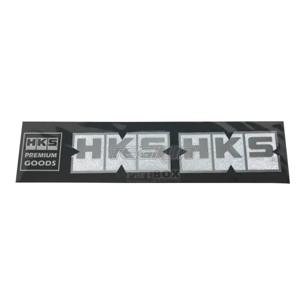 Hks Premium Goods Embossed Logo Sticker Decals & Stickers