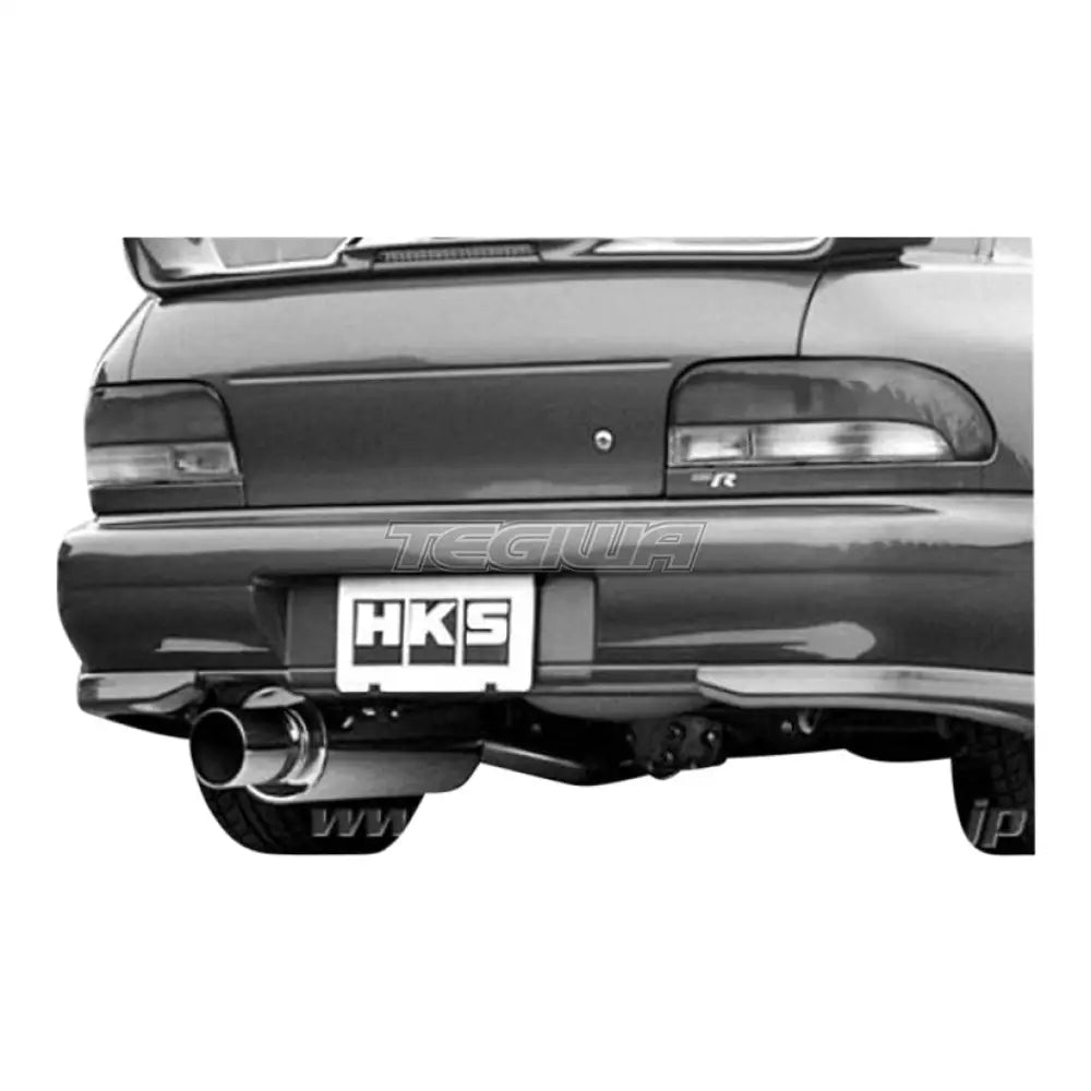 Hks Subaru Impreza Wrx / Sti - 31019-Af022 Silent Hi-Power Type-S Exhaust Muffler Systems