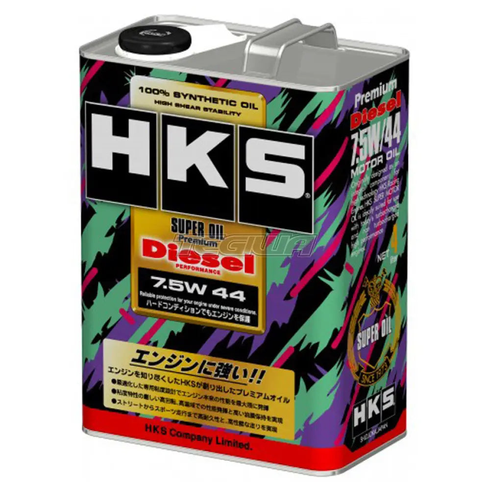 Hks Super Oil Diesel Premium 7.5W-44 4 Litres Engine