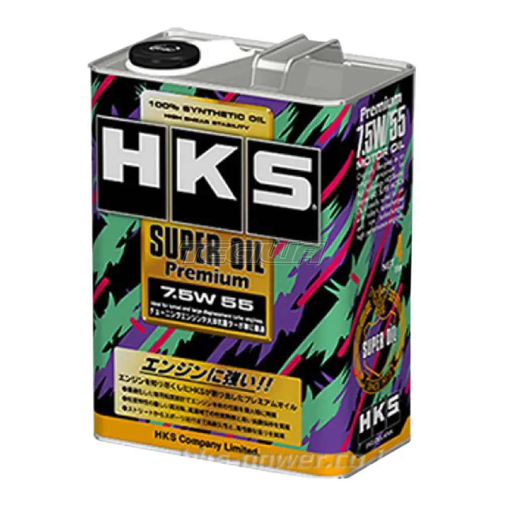 Hks Super Oil Premium 7.5W-55 1L Engine