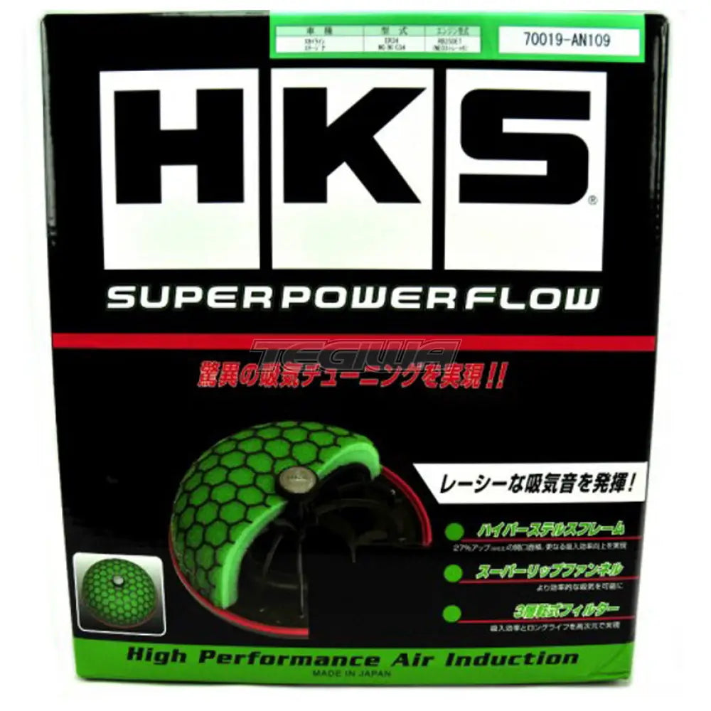 Hks Super Power Flow Nissan Skyline Er34 R34 Gt-T Rb25Det Neo 98-02 Induction Kit/Airbox