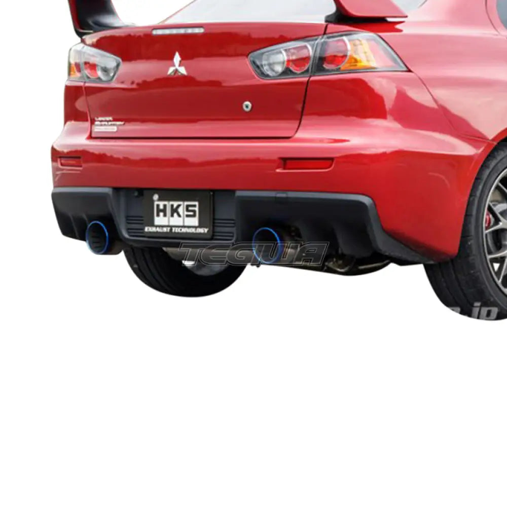 HKS Super Turbo Muffler Exhaust Mitsubishi Lancer Evo X – Tegiwa