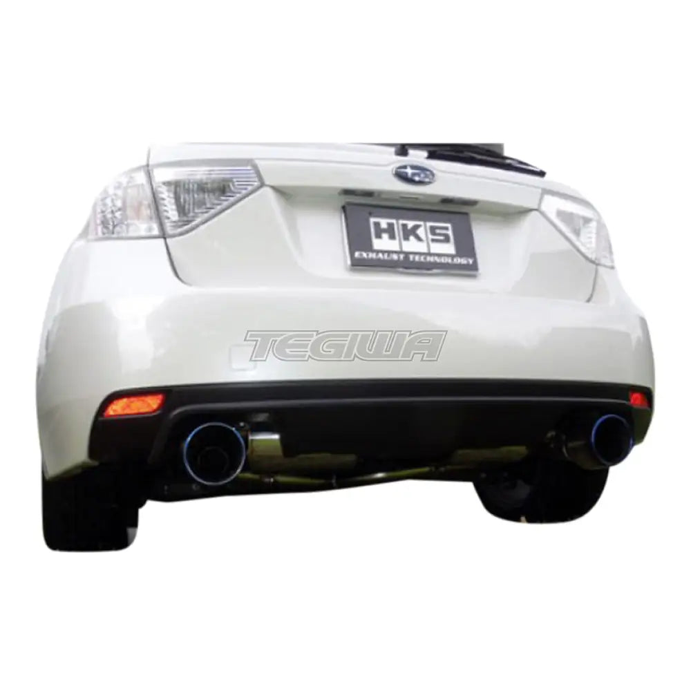 Hks Super Turbo Muffler Exhaust Subaru Impreza Systems