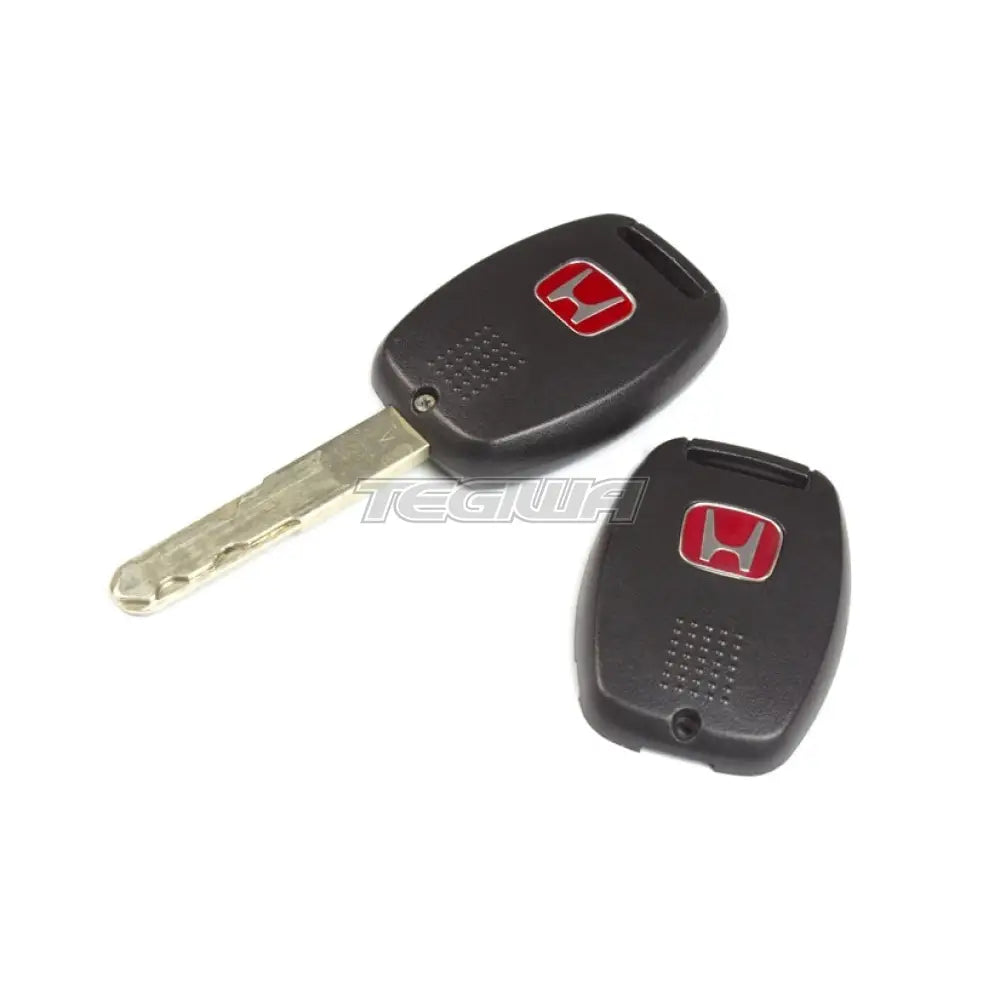 Honda Red H Key Back Cover Civic FN2 FD2 07-11