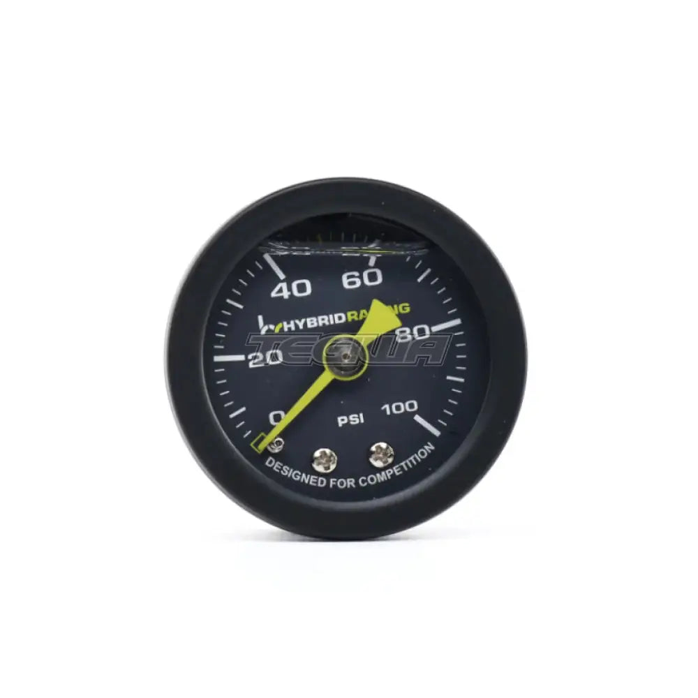 Hybrid Racing Universal Liquid Filled Fuel Pressure Gauge V2