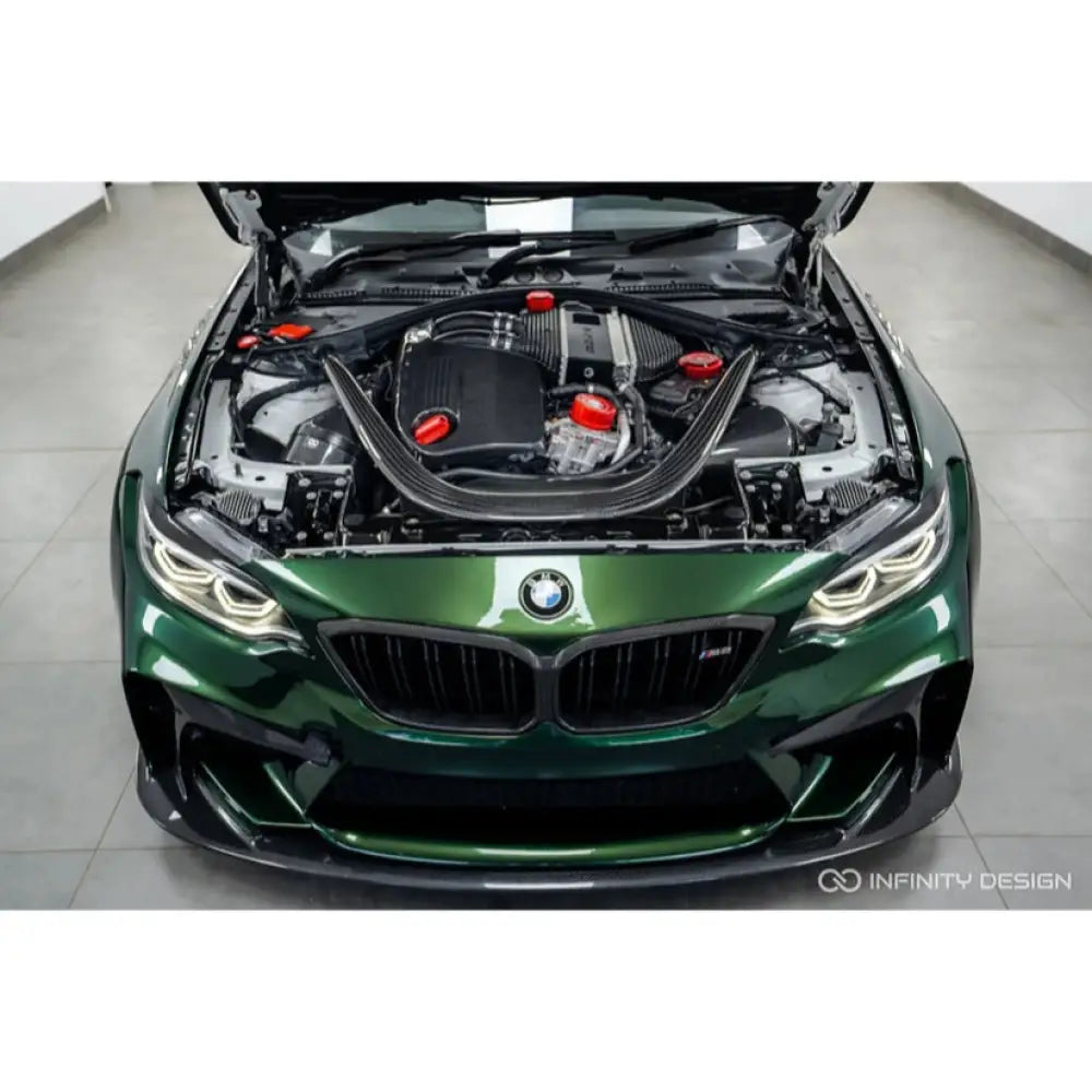 Infinity Design Carbon Fibre Intake System Bmw F87 M2 Competition S55 Induction Kit/Airbox