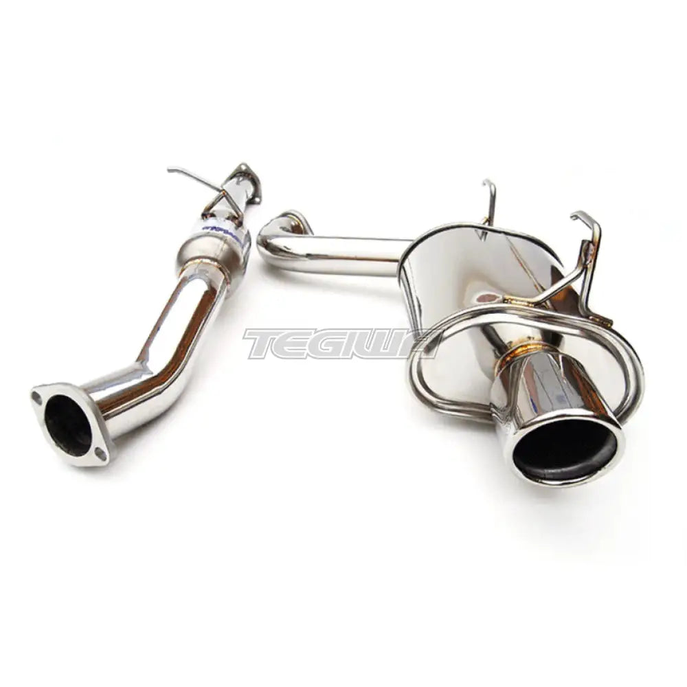 Invidia 00-09 S2000 Q300 Single Stainless Steel Tip Cat-Back 70Mm Exhaust Systems