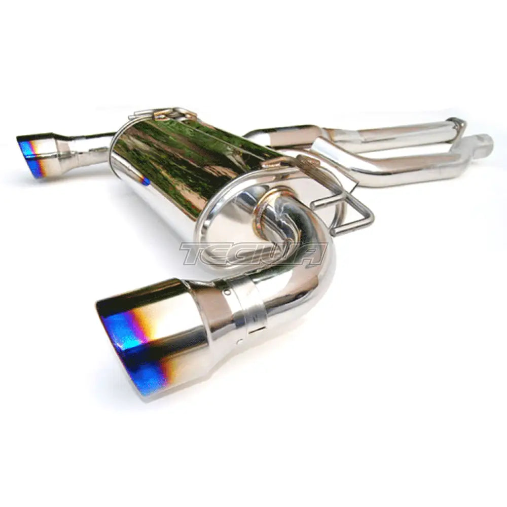 Invidia Q300 Titanium Tip 3in Cat-Back Exhaust Mitsubishi Evo X 08-15