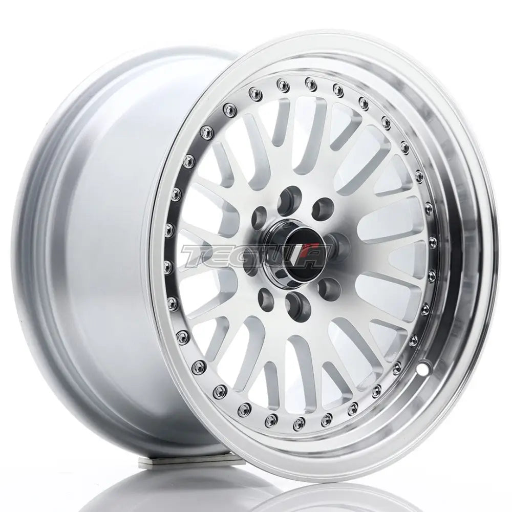 Japan Racing Jr10 Alloy Wheel 15X8 Et20 4X100/108 Silver Machined Face Wheels