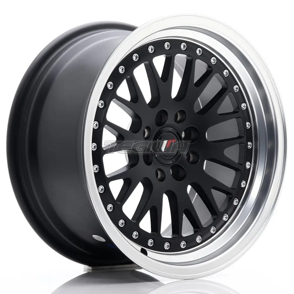 Japan Racing Jr10 Alloy Wheel 16X8 Et20 4X100/108 Matt Black With Machined Lip Wheels