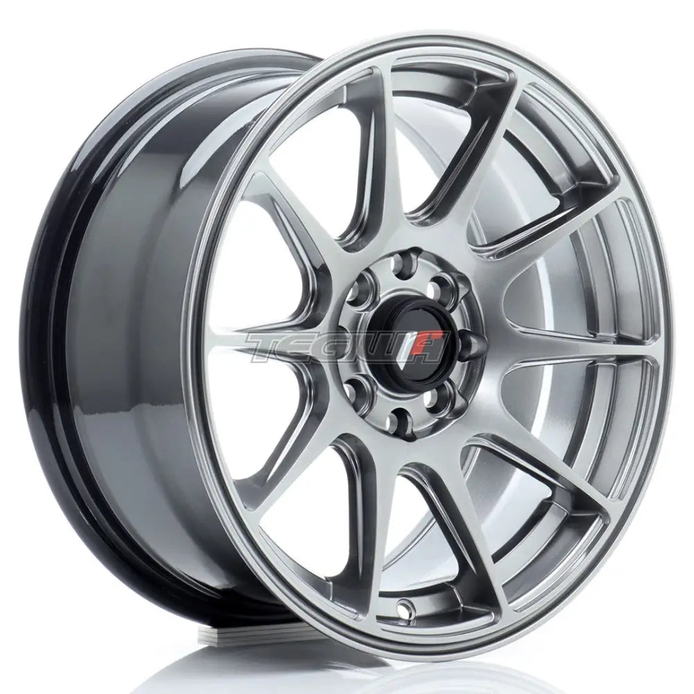 Japan Racing Jr11 Alloy Wheel 15X7 Et30 4X100/108 Hyper Black Wheels