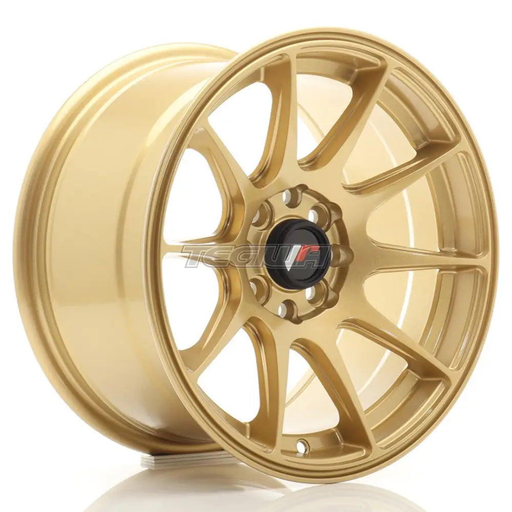 Japan Racing Jr11 Alloy Wheel 15X8 Et25 4X100/108 Gold Wheels