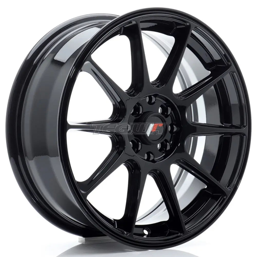 Japan Racing Jr11 Alloy Wheel 17X7 Et25 4X100/108 Gloss Black Wheels