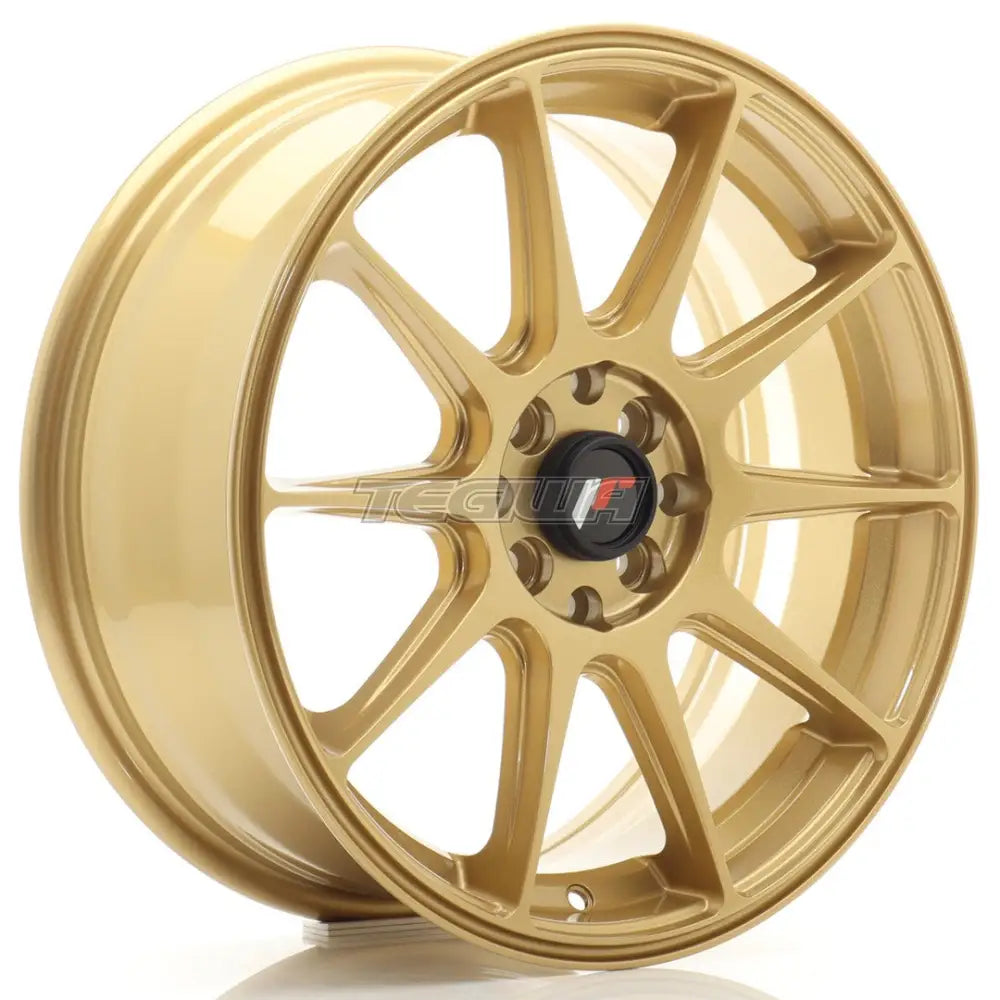 Japan Racing Jr11 Alloy Wheel 17X7 Et35 4X100/114.3 Gold Wheels