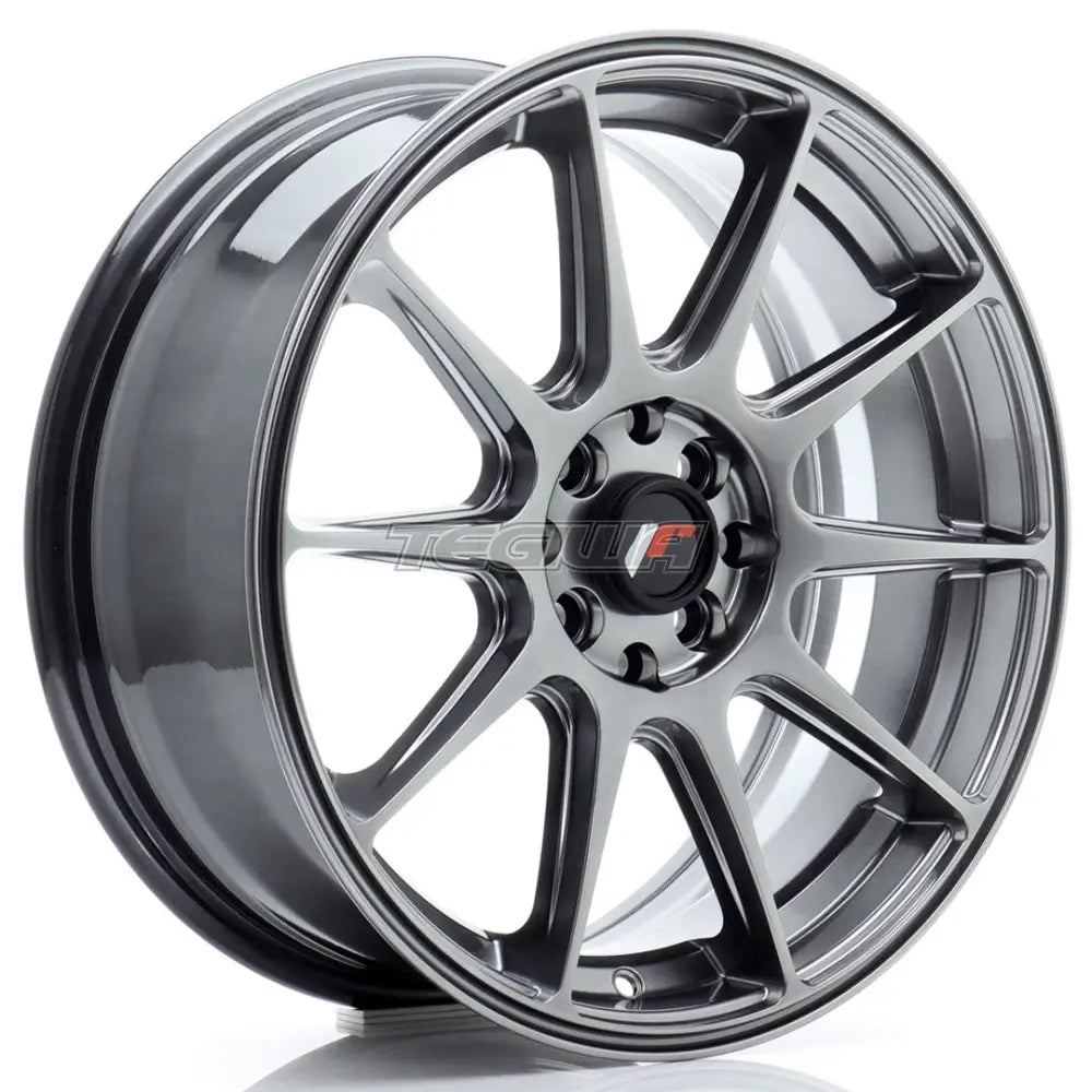 Japan Racing Jr11 Alloy Wheel 17X7 Et35 5X100/108 Hyper Black Wheels