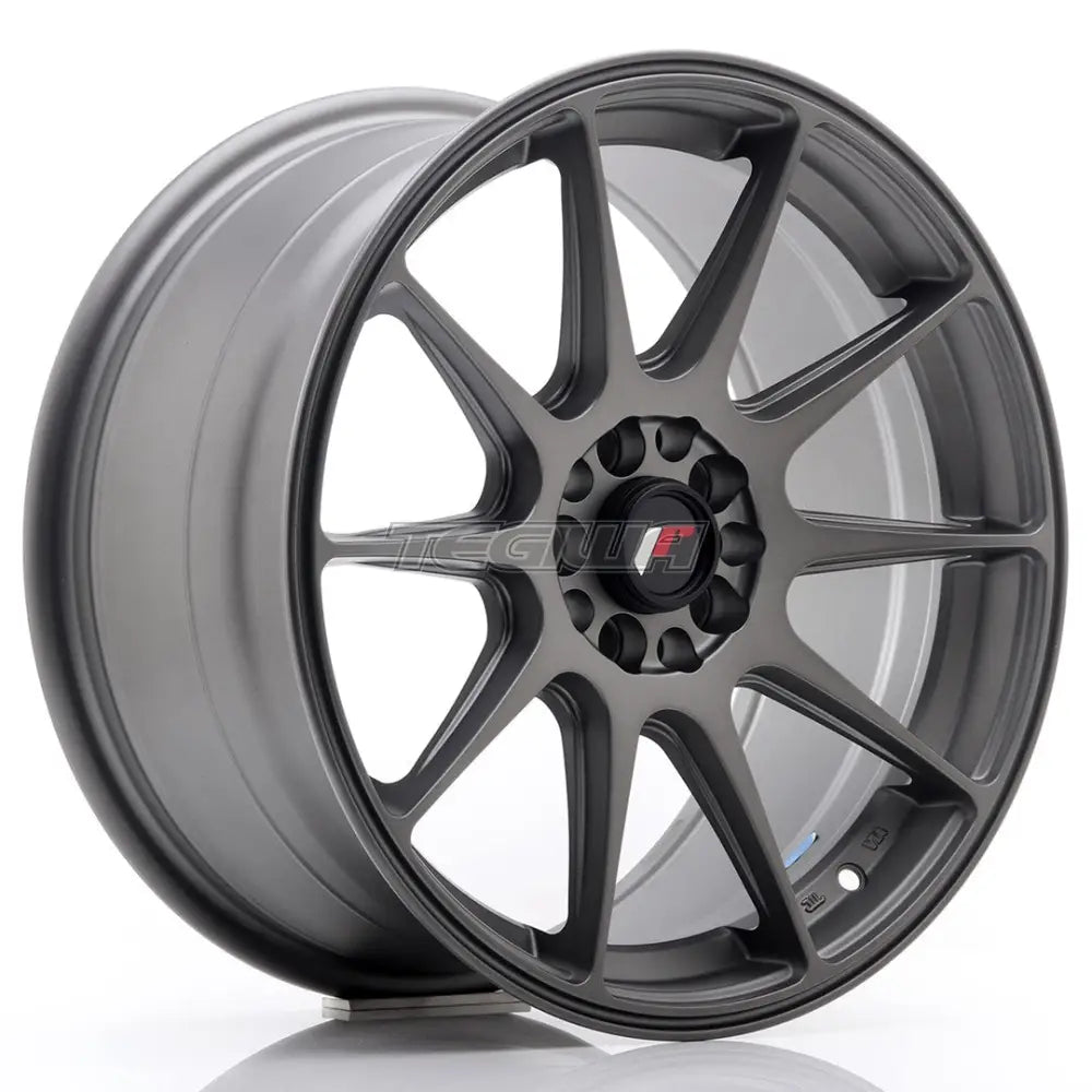 Japan Racing Jr11 Alloy Wheel 17X8.25 Et35 5X112/114.3 Matt Gun Metal Wheels