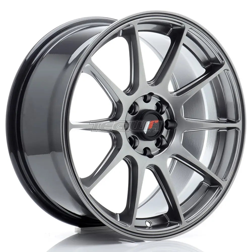 Japan Racing Jr11 Alloy Wheel 17X8 Et25 4X100/108 Hyper Black Wheels