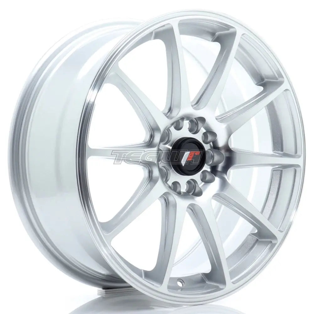 Japan Racing Jr11 Alloy Wheel 18X7.5 Et35 5X100/120 Silver Machined Wheels