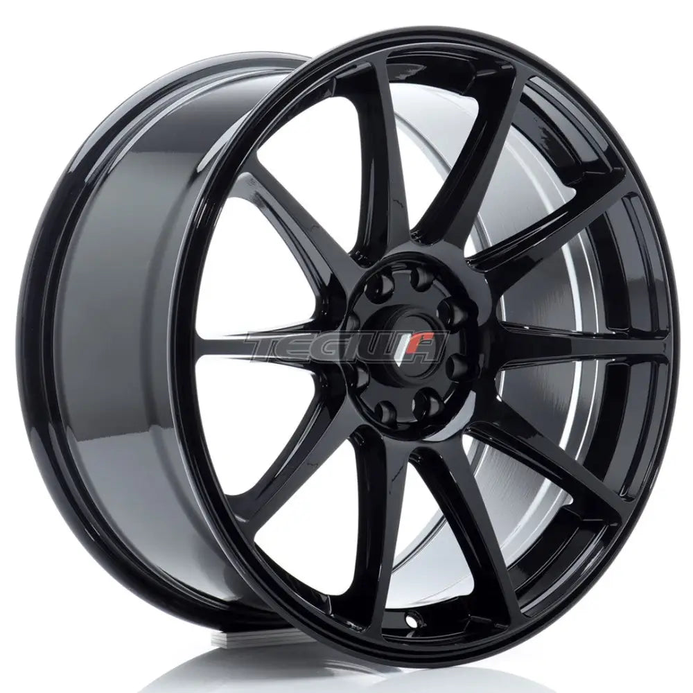 Japan Racing Jr11 Alloy Wheel 18X8.5 Et30 4X108/114.3 Gloss Black Wheels