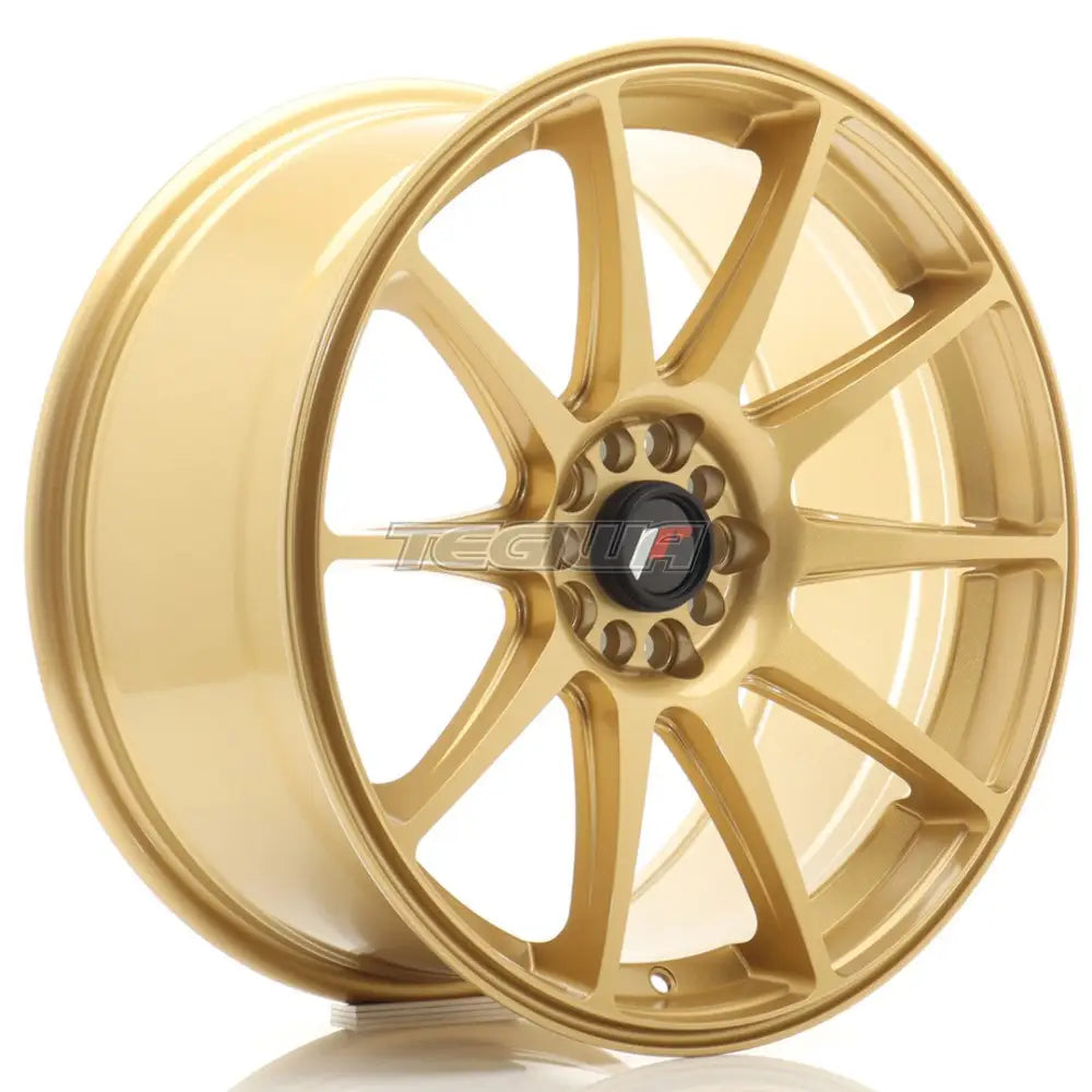 Japan Racing Jr11 Alloy Wheel 18X8.5 Et35 5X100/108 Gold Wheels