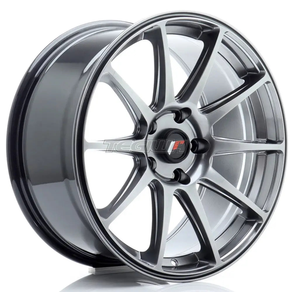 Japan Racing Jr11 Alloy Wheel 18X8.5 Et35 5X100 Hyper Black Wheels