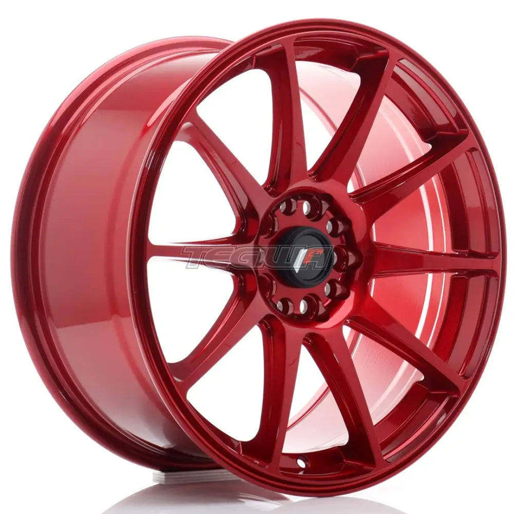 Japan Racing Jr11 Alloy Wheel 18X8.5 Et40 5X112/114 Platinum Red Wheels