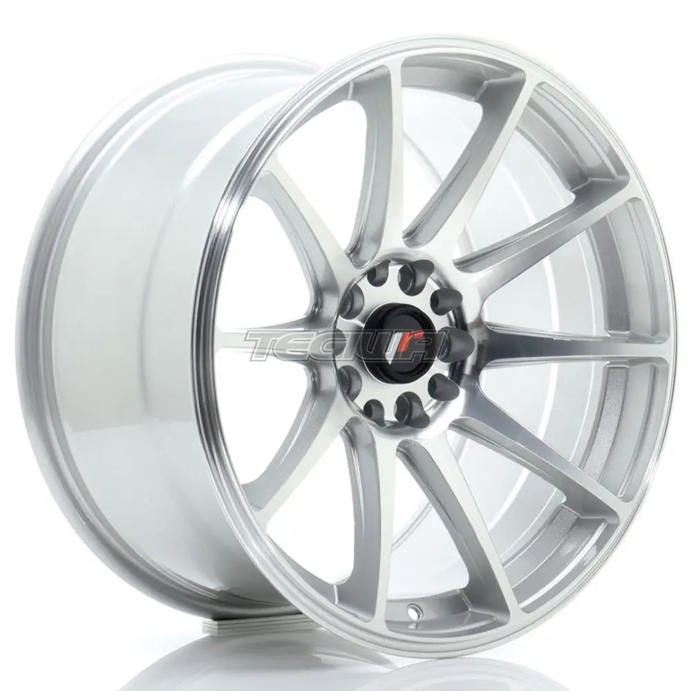 Japan Racing Jr11 Alloy Wheel 18X9.5 Et22 5X114/120 Silver Machined Wheels