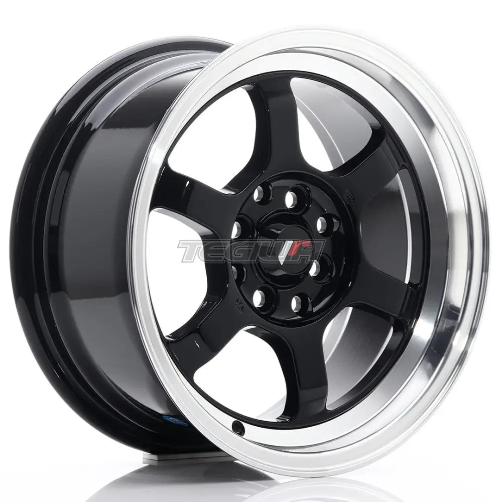 Japan Racing Jr12 Alloy Wheel 15X7.5 Et26 4X100/108 Gloss Black Wheels