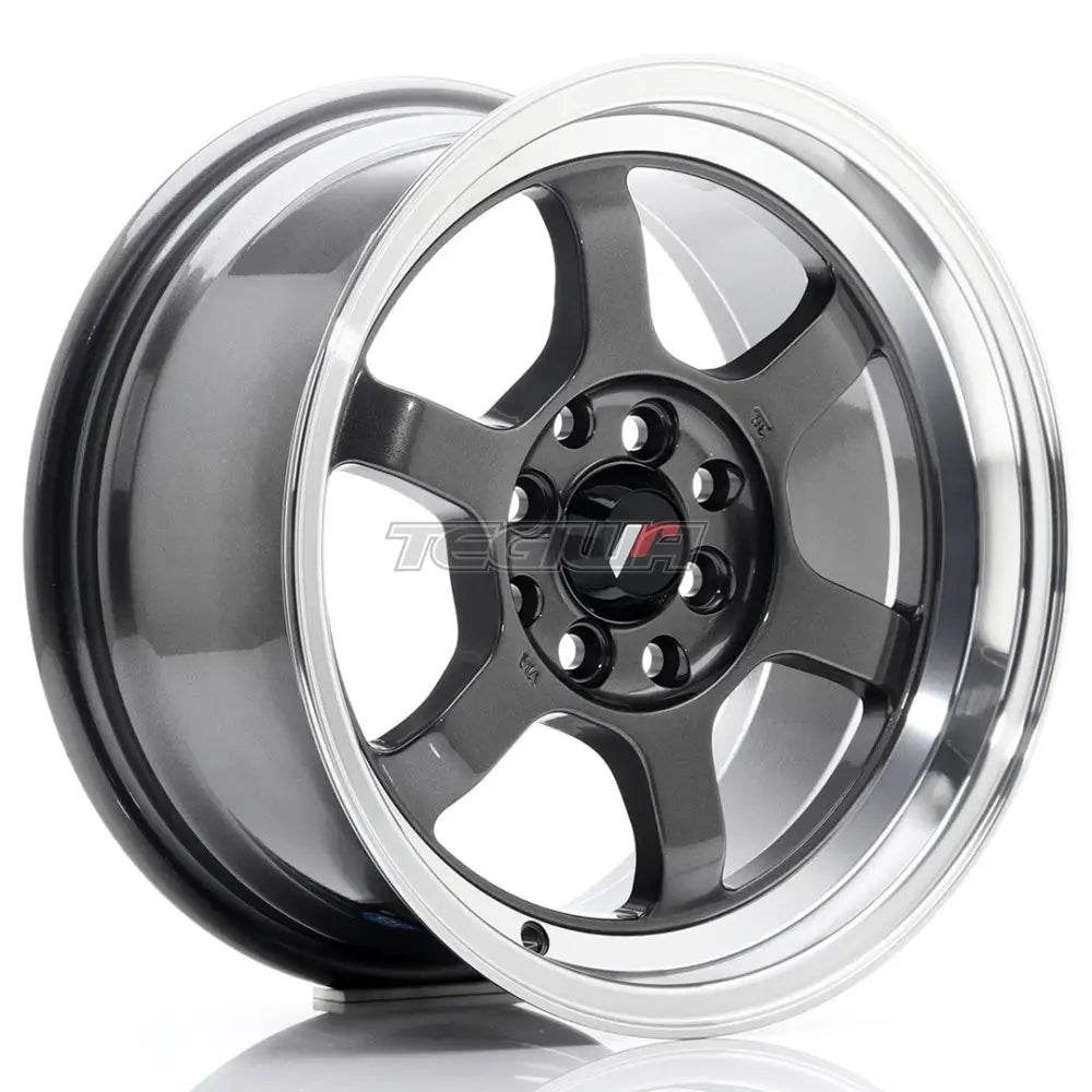 Japan Racing Jr12 Alloy Wheel 15X7.5 Et26 4X100/108 Gun Metal Wheels