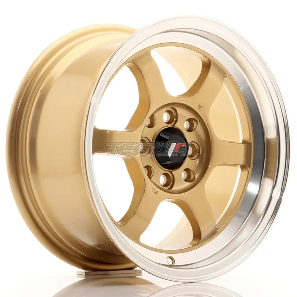 Japan Racing Jr12 Alloy Wheel 15X7.5 Et26 4X100/114 Gold Wheels