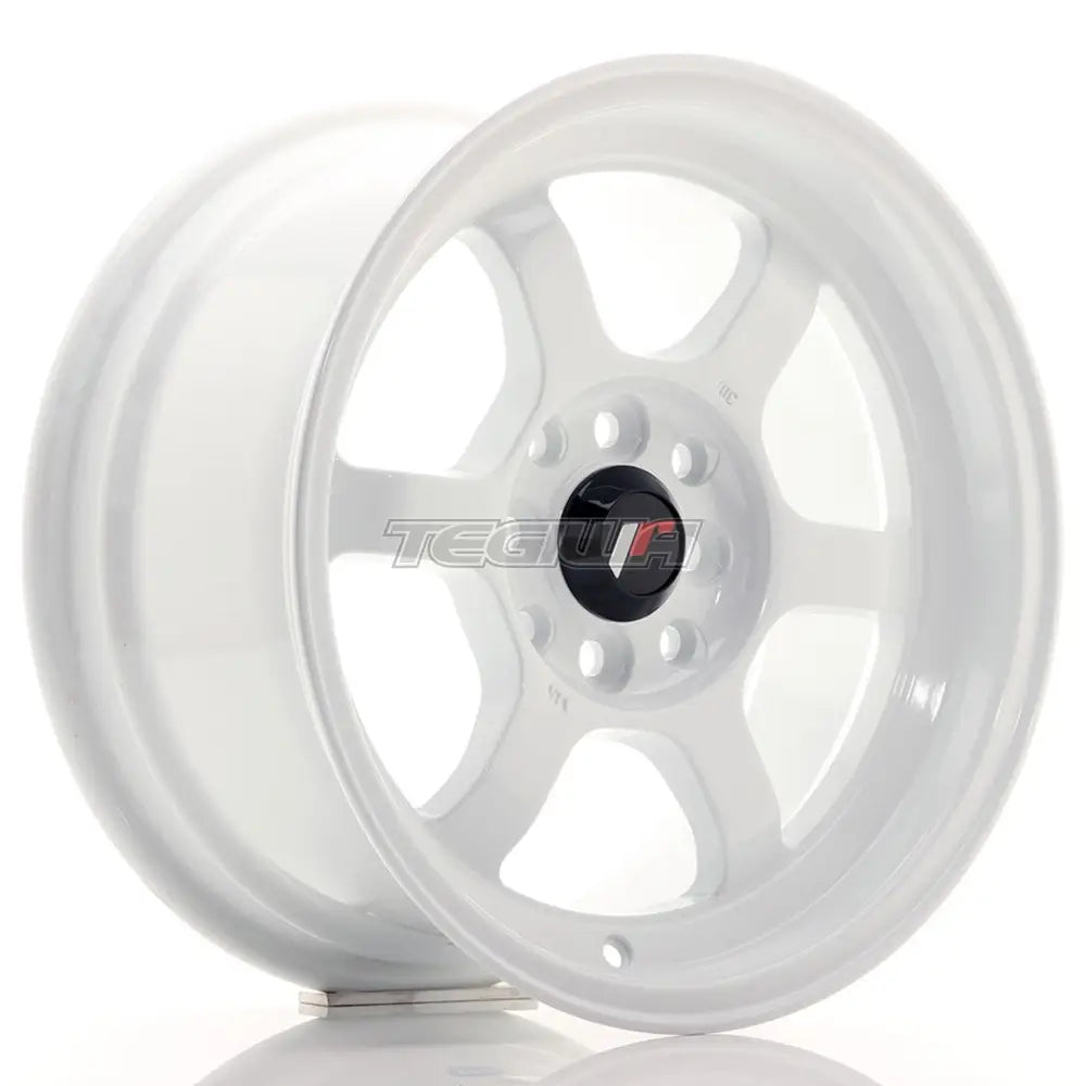 Japan Racing Jr12 Alloy Wheel 15X7.5 Et26 4X100/114 White Wheels