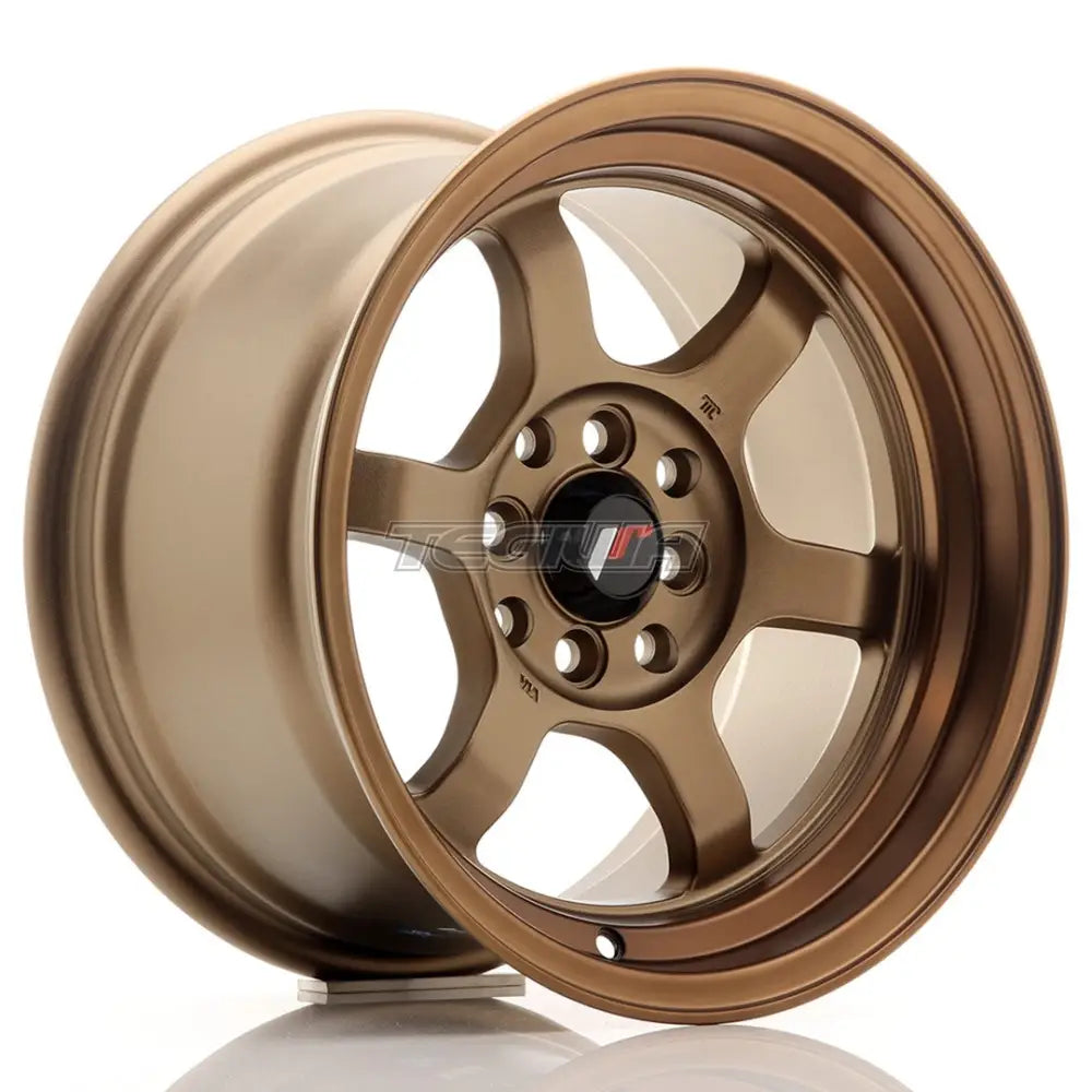 Japan Racing Jr12 Alloy Wheel 15X8.5 Et13 4X100/114 Dark Anodize Bronze Wheels