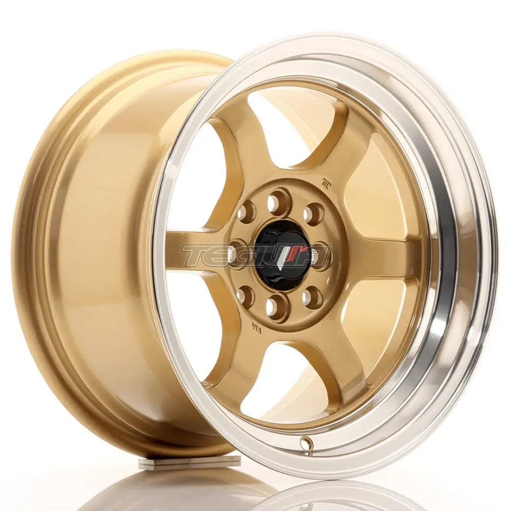 Japan Racing Jr12 Alloy Wheel 15X8.5 Et13 4X100/114 Gold Wheels