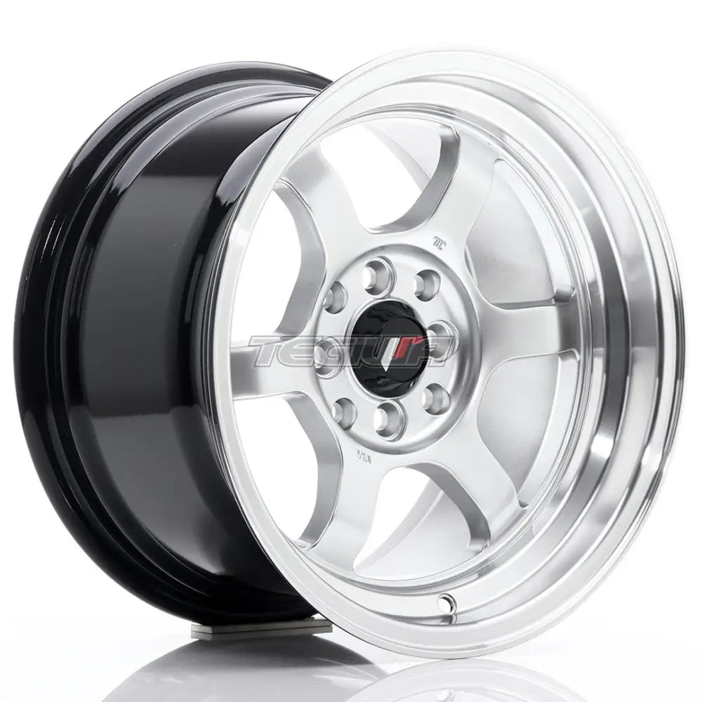 Japan Racing Jr12 Alloy Wheel 15X8.5 Et13 4X100/114 Hyper Silver Wheels