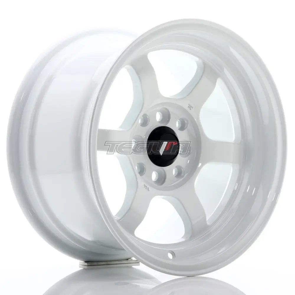 Japan Racing Jr12 Alloy Wheel 15X8.5 Et13 4X100/114 White Wheels