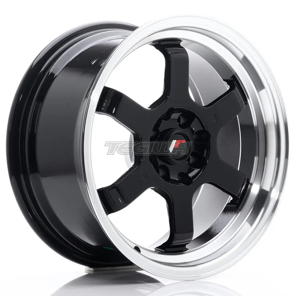 Japan Racing Jr12 Alloy Wheel 16X8 Et15 4X100/114 Gloss Black Wheels