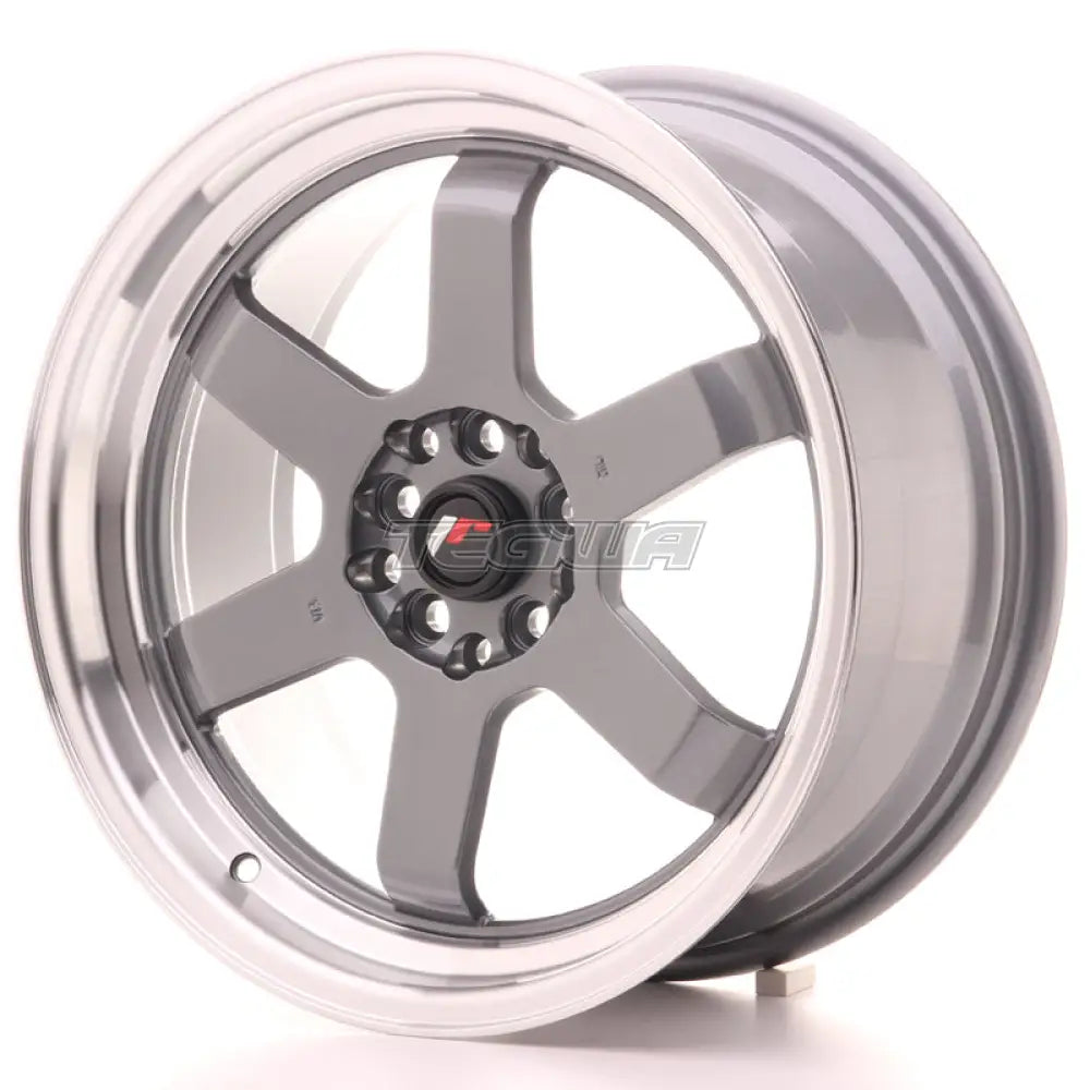 Japan Racing Jr12 Alloy Wheel 17X8 - 5X114.3 / 5X100 Et33 Gun Metal Clearance Wheels