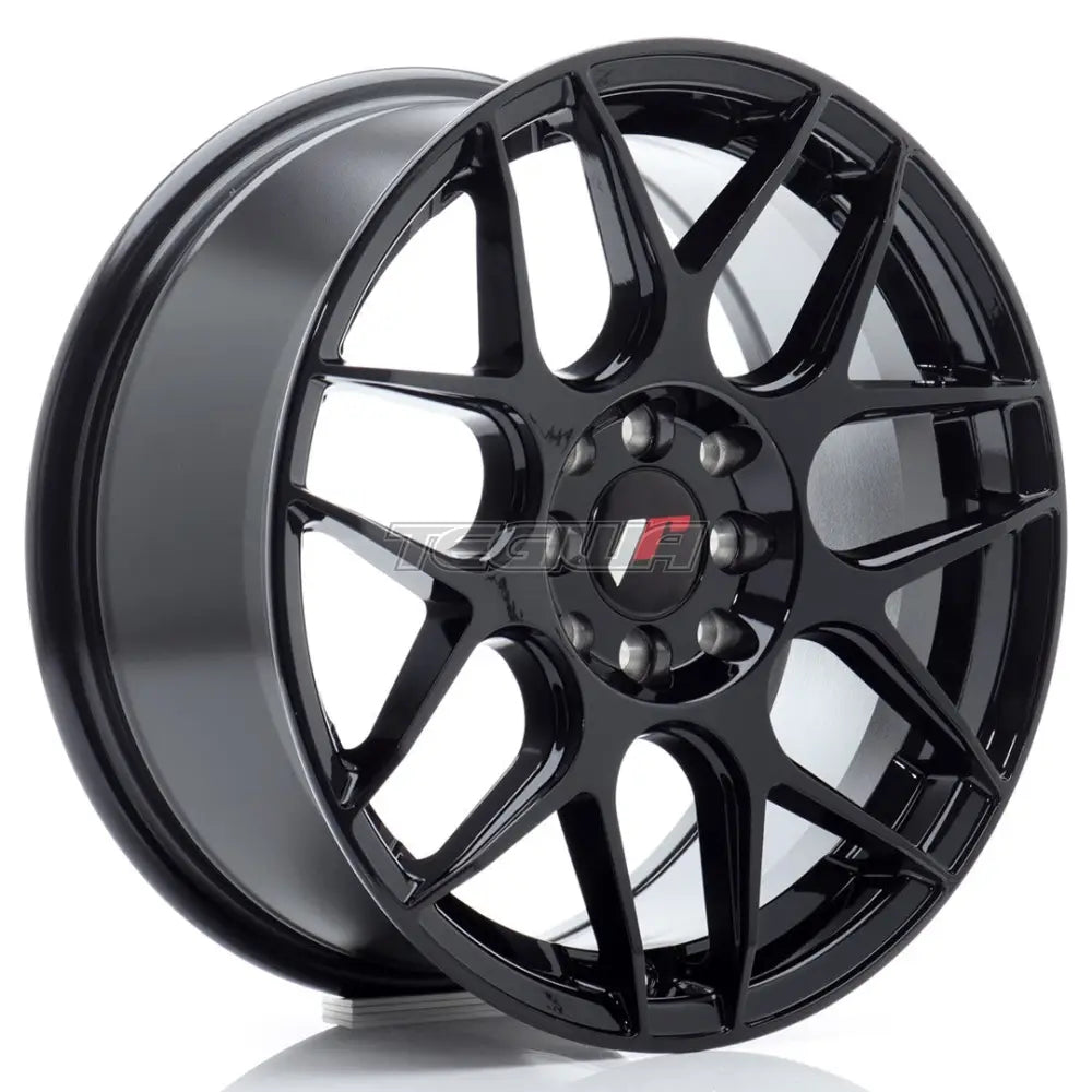 Japan Racing Jr18 Alloy Wheel 16X7 Et25 4X100/108 Gloss Black Wheels