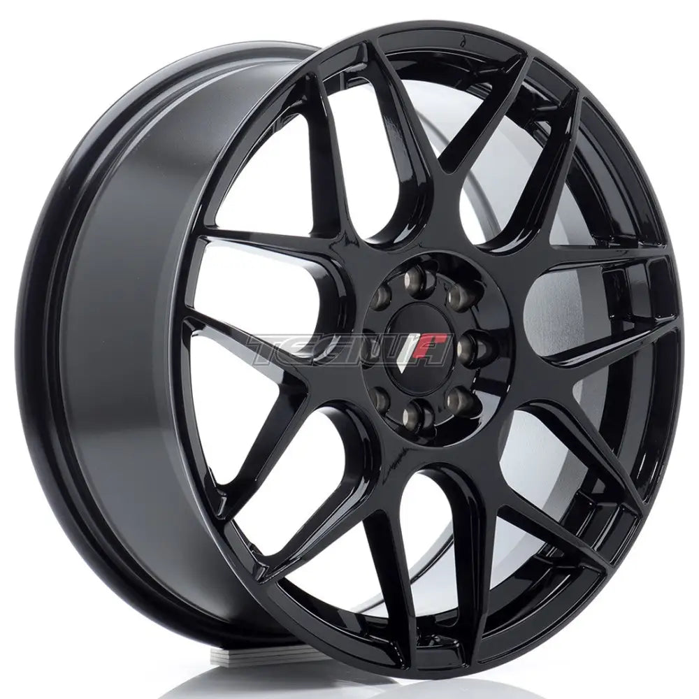 Japan Racing Jr18 Alloy Wheel 17X7 Et40 4X100/108 Gloss Black Wheels