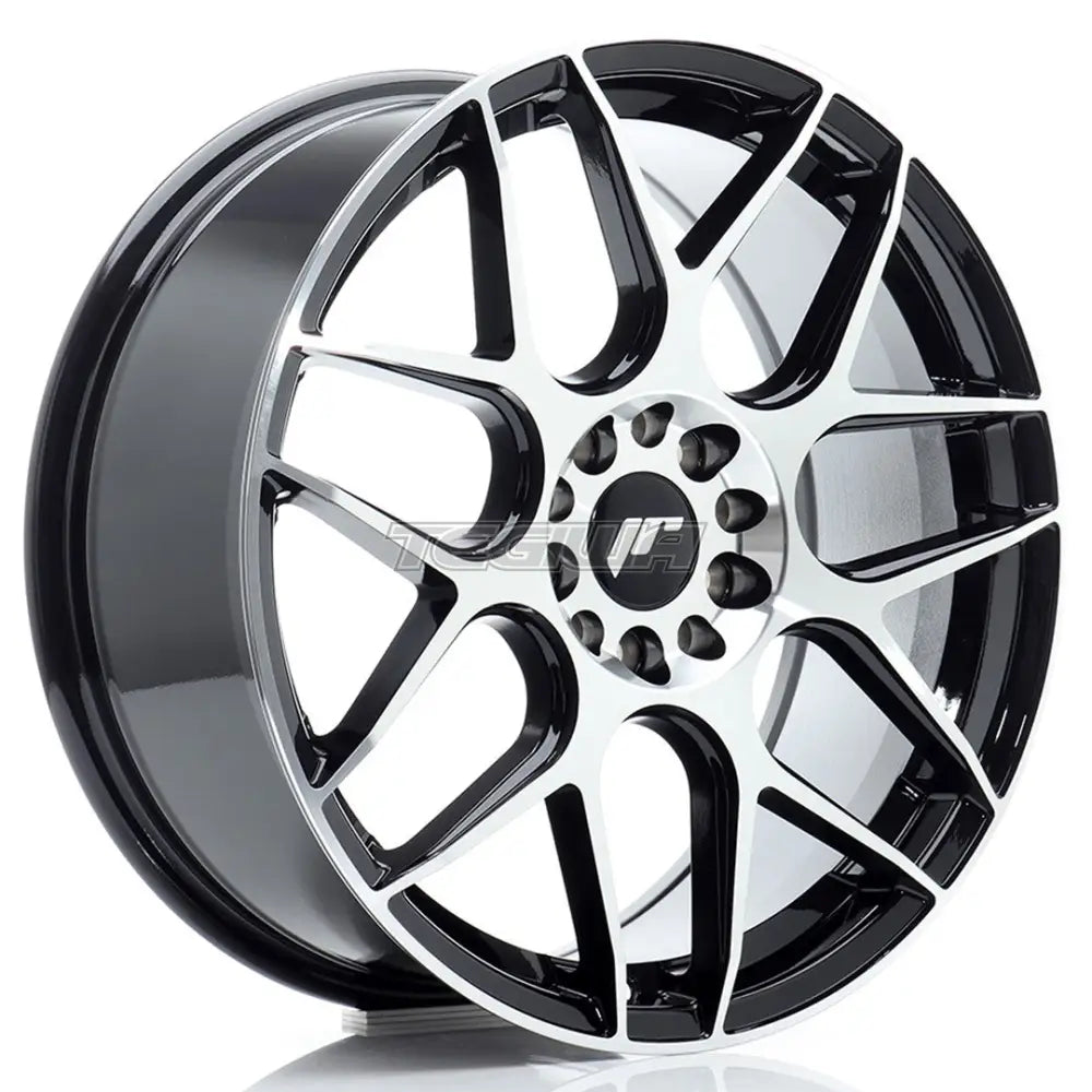 Japan Racing Jr18 Alloy Wheel 18X7.5 Et40 5X112/114 Black Machined Face Wheels